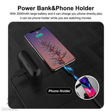 2020 New Bluetooth Earphone 8D Stereo Bass Headset with LCD Screen