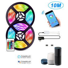 Smartphone Controlled LED Strip Light Kit with 5M and 10M Options
