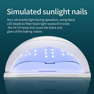 LED UV Nail Gel Curing Lamp 120W Light Nail Gel Polish Dryer Nail Art Machine - Groupy Buy