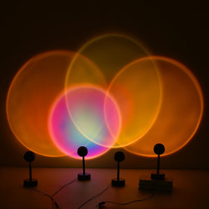 USB Rainbow Projector Ambient Light