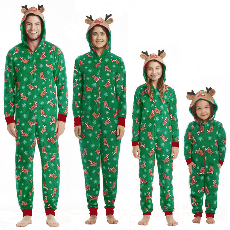Reindeer Family Matching Onesie