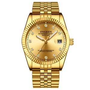 FNGEEN Couple Luxury Diamond-encrusted Watches