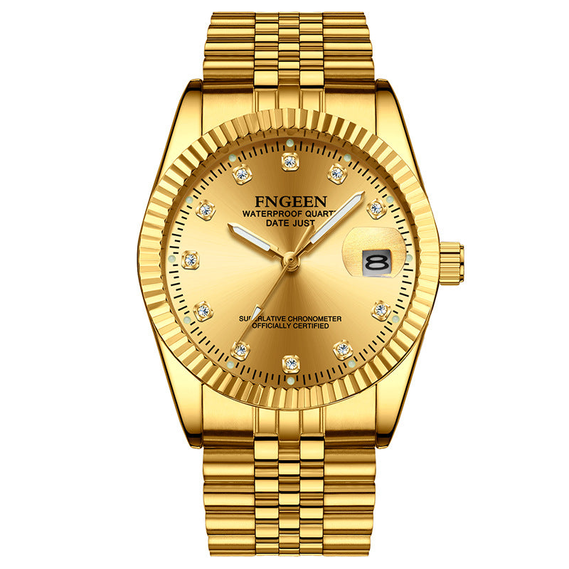 FNGEEN Couple Luxury Diamond-encrusted Watches