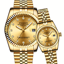 FNGEEN Couple Luxury Diamond-encrusted Watches