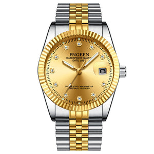 FNGEEN Couple Luxury Diamond-encrusted Watches