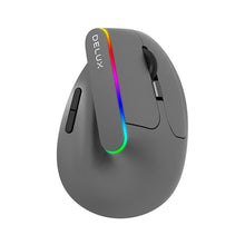 2.4G Wireless Vertical Ergonomic Optical Mouse with Bluetooth Receiver