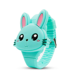 Cartoon Lovely Rabbit LED Watches