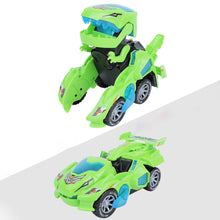 Automatic Deformation Dino Race Toy Car