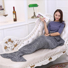 Big Price Drop!!! Knitted Fish Tail Blanket