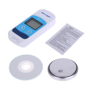 USB LCD Display Screen Temperature Data Logger Recorder