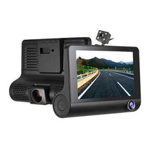 Three Lens Video Registrator Dash Driving Recorder