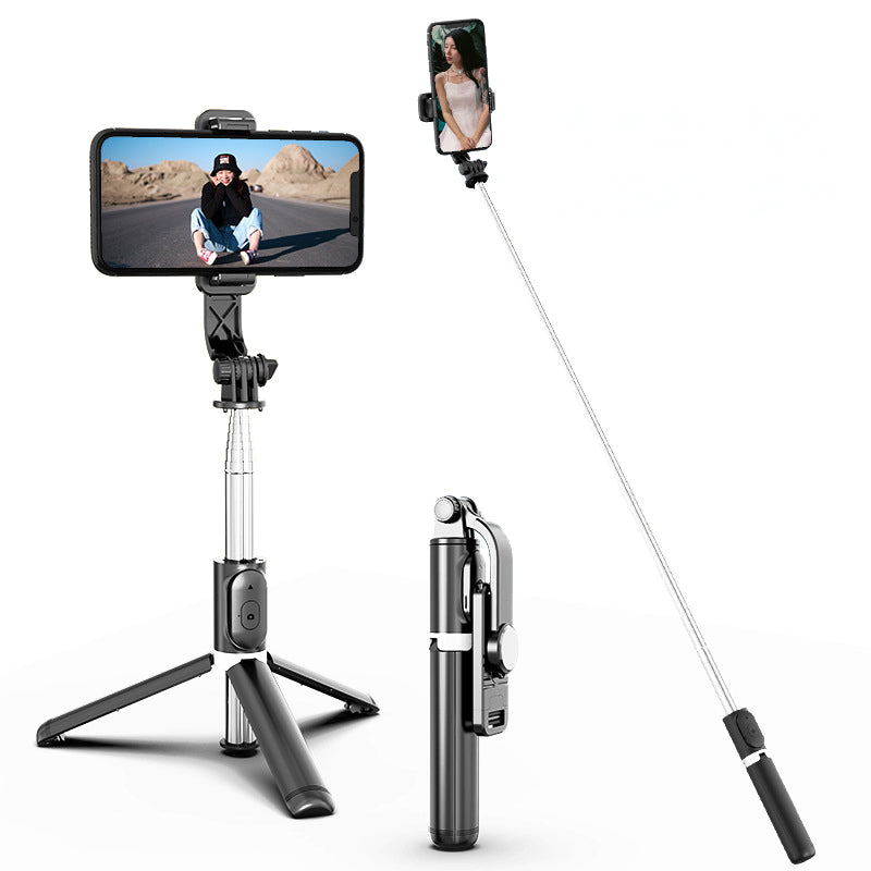 Portable All-in-One Bluetooth Selfie Stick Tripod