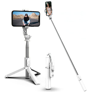 Portable All-in-One Bluetooth Selfie Stick Tripod
