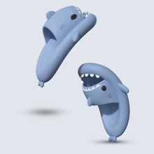 Kid's and Adult's Cartoon Shark Sliders