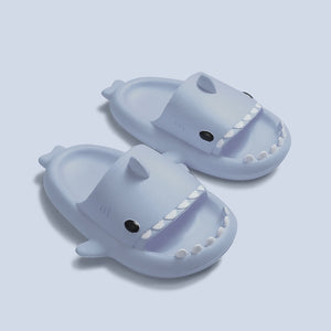 Kid's and Adult's Cartoon Shark Sliders