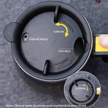 Battery Operated Magnetic Stainless-steel Self Stirring Mug