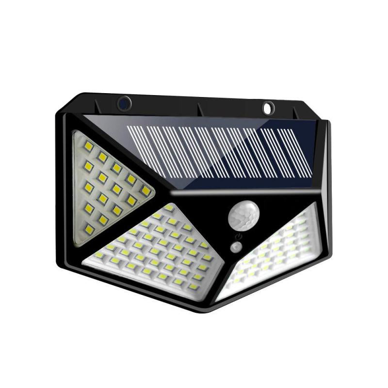 Four-Sided 100 LED Solar Power Wall Lights - Groupy Buy