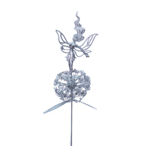 Garden Fairy Dancing On A Dandelion Sculpture