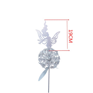 Garden Fairy Dancing On A Dandelion Sculpture