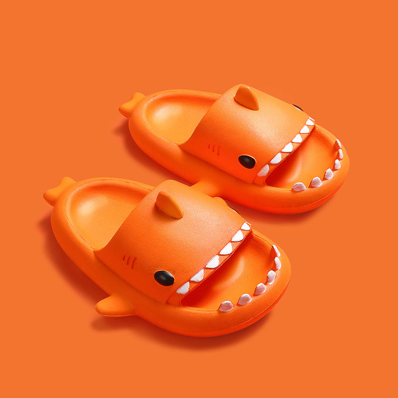 Kid's and Adult's Cartoon Shark Sliders
