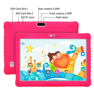 JUST IN 16G 10.1" Andriod 7.0 Quadcore Kids Smart Tablet & Case - Groupy Buy