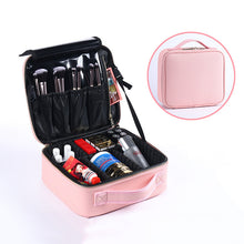 Travel Beauty Box Make Up Organizer with Adjustable Compartment