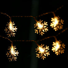 3M 20LED Christmas Snowflake String Lights