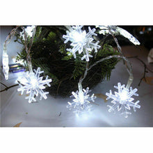 3M 20LED Christmas Snowflake String Lights