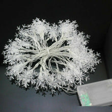 3M 20LED Christmas Snowflake String Lights