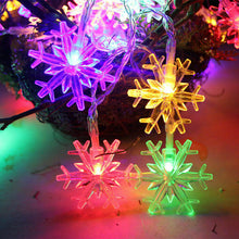 3M 20LED Christmas Snowflake String Lights