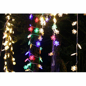 3M 20LED Christmas Snowflake String Lights