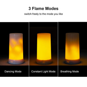 Smart LED Flame Light Magnet Bar Table Lamp