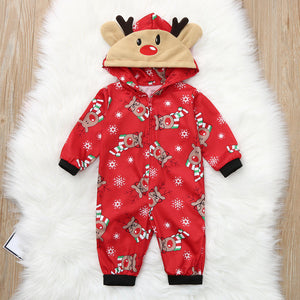 Reindeer Family Matching Onesie