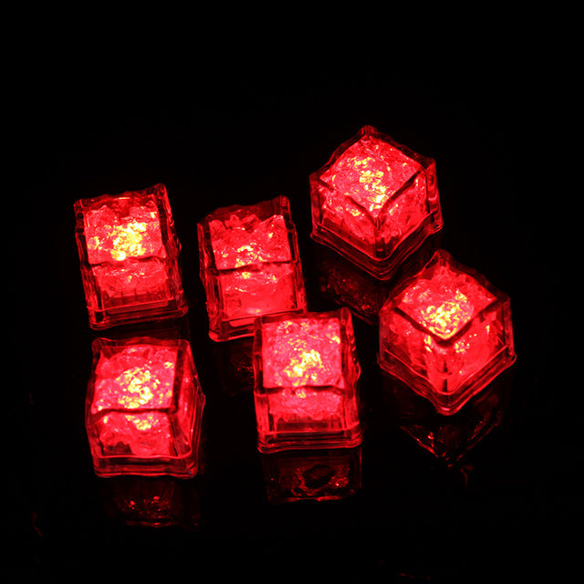 Reusable LED Ice Cube Shape Lights