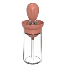 Portable Oil Sauce Bottle with Silicone Brush
