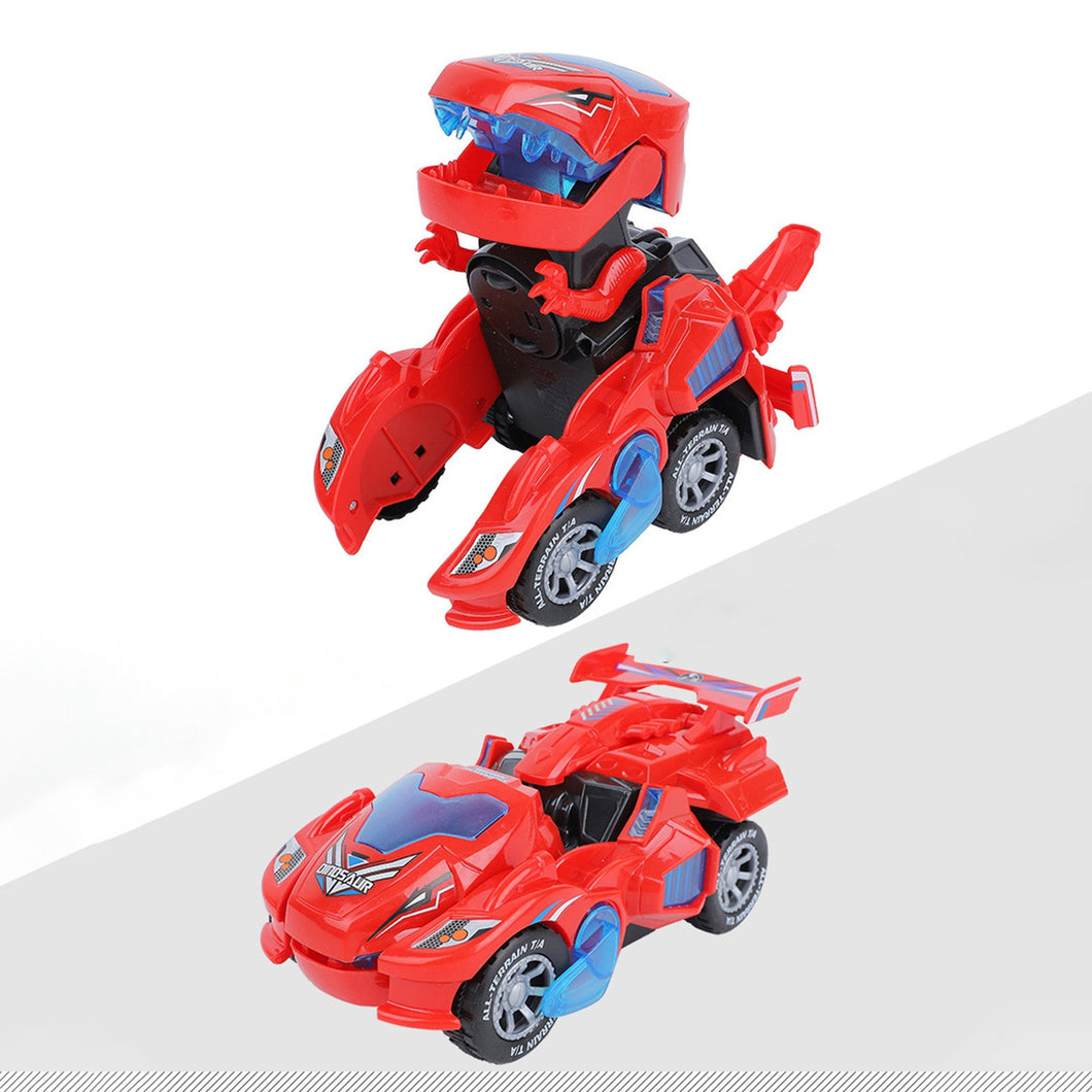 Automatic Deformation Dino Race Toy Car