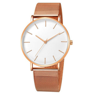 Ultra Thin Stainless Steel Watch