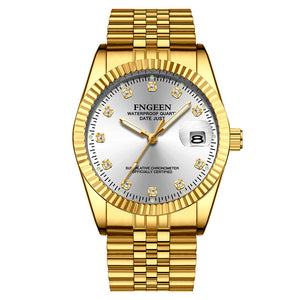 FNGEEN Couple Luxury Diamond-encrusted Watches