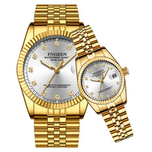 FNGEEN Couple Luxury Diamond-encrusted Watches