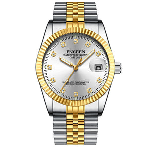 FNGEEN Couple Luxury Diamond-encrusted Watches