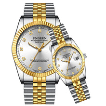 FNGEEN Couple Luxury Diamond-encrusted Watches
