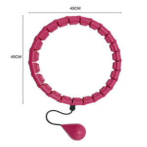 Adjustable Abdominal Thin Waist Exercise Hoops