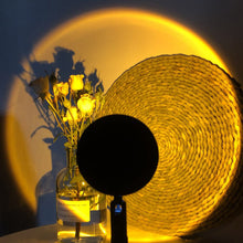 LED Sunlight and Rainbow Night Light Projector Lamp