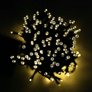 Solar-Powered LED Fairy Lights