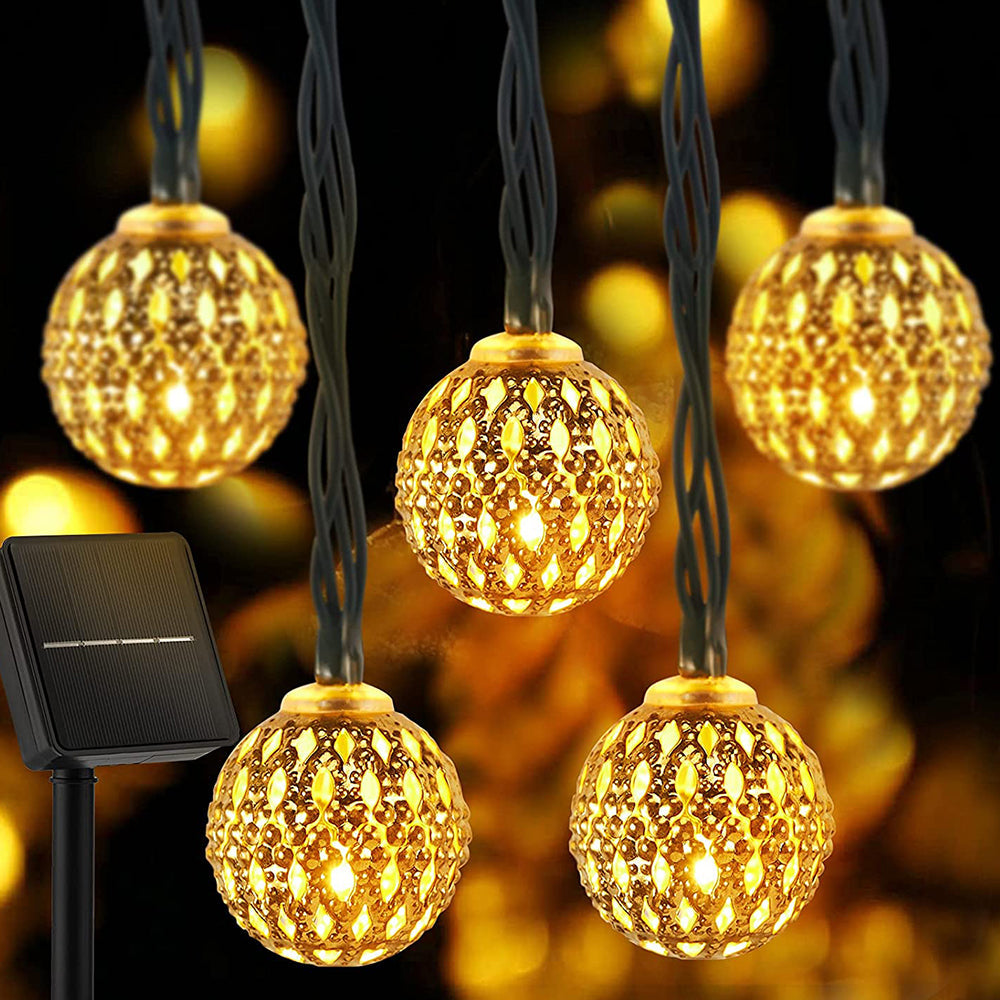 Solar Powered Moroccan Fairy Lights
