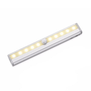 Smart Motion Sensor LED Night Light 6/10 LED Human Body Induction Detector for Home Bed Kitchen Cabinet Wardrobe Wall Lamp