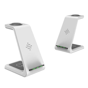 10W 3-In-1 Fast Charge Wireless Charger Dock For iPhone 11 Pro SE2, Apple Watch, AirPods Pro