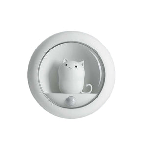 Adjustable Brightness Motion Sensing Cat Night Light