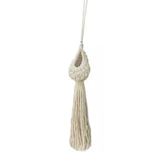 Hand-Woven Macrame Wall Hanging Planter