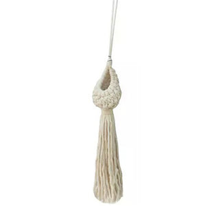 Hand-Woven Macrame Wall Hanging Planter